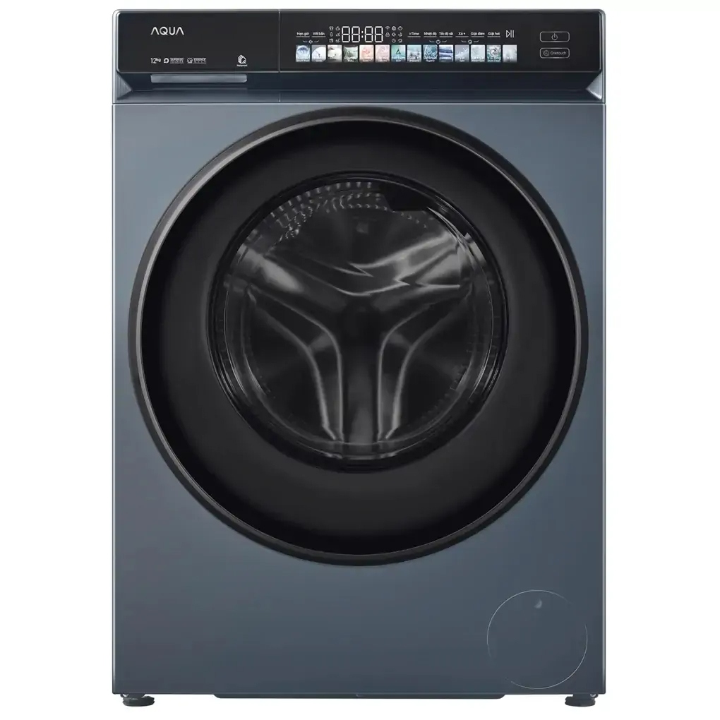 Máy giặt Aqua AW12-B4377U1L(GN) (Cửa ngang- 12kg- màu xám)